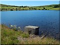 NS2774 : Whinhill Reservoir: old sluice by Lairich Rig