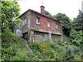 Disused station building at Llandaff