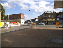TQ3478 : Petrol station on Southwark Park Road by David Howard
