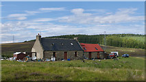 NH6285 : Corriefearn croft house by Julian Paren