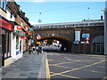 Low railway bridge over Duke Street, Chelmsford