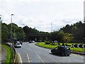 Roundabout at Heap Bridge