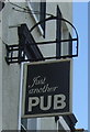 Sign for the Just Another Pub (New Rose)