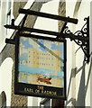 Sign for the Earl Of Radnor public house