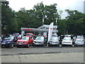 Car dealership on Epping New Road (A104)