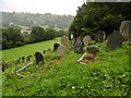SJ2037 : Glyn Ceiriog, cemetery by Mike Faherty