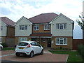 TL4605 : New houses on Upland Road, Thornwood Common by JThomas
