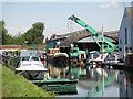 Uxbridge Boat Centre by the Grand Union Canal