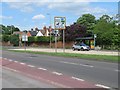 Bus stop on the Farnborough Road