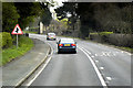 Staggered Junction Ahead, A483 near to Llwynderw