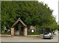 SK4235 : Lych gate, All Saints Church, Ockbrook by Alan Murray-Rust