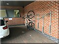 Bike rack at The Quadrant office block