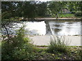 Weir on the River Taff, Pontypridd