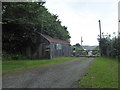 Corrugated iron barn at Cock