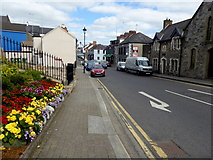H4472 : Floral display along John Street, Omagh by Kenneth  Allen