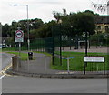 Victoria Street/Heol Buddug name sign, Cwmbran