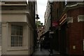 TQ3081 : View up Hanover Place from Floral Street by Robert Lamb