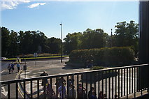 TM1544 : Looking from the Spiral car park towards Civic Drive by Christopher Hilton
