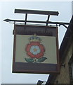 Sign for the Rose and Crown, Manea