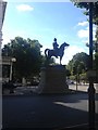 Statue on Queens Gate, Kensington