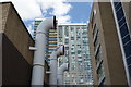 View of buildings near Marsh Wall from the Thames Path #3