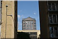 View of a towerblock in The Quarterdeck development from Canary Riverside #4