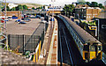 TQ4109 : Lewes station, 2000: eastward along Platforms 1 and 2 by Ben Brooksbank