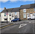 Warning sign - two way traffic, Blaenavon