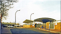 TQ3875 : Lewisham stations, entrances, 2000 by Ben Brooksbank