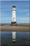 SJ3094 : New Brighton Lighthouse by Matt Harrop