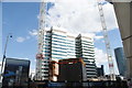 View of the Guinness World Record building from South Quay