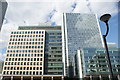 View of buildings in Canary Wharf from South Quay #6