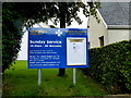 H0896 : Church information board, Kilteevogue by Kenneth  Allen