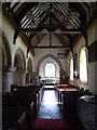 Interior of Boddington church