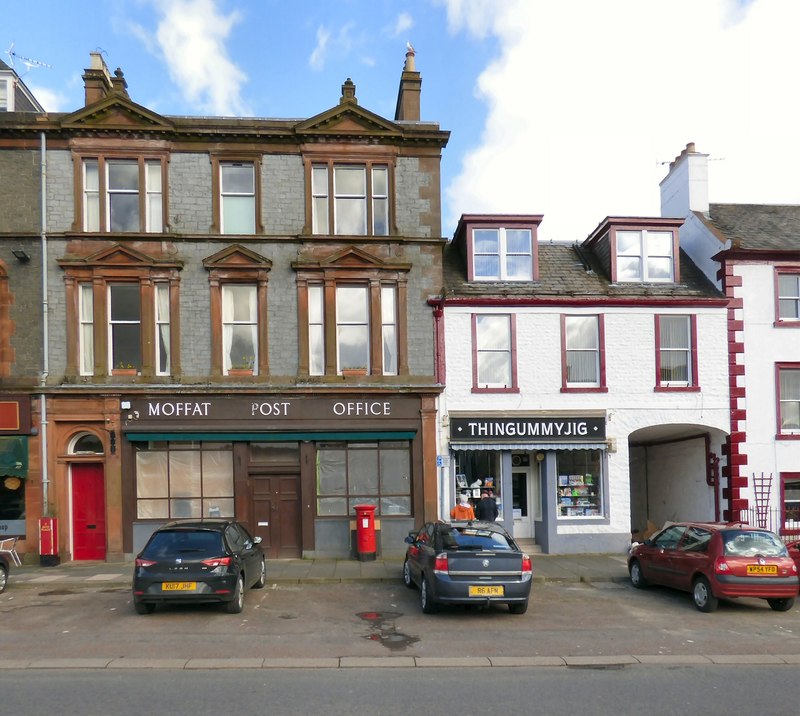 Moffat Post Office (former) © Gerald England :: Geograph Britain and ...