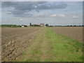 Bridleway towards Broad Oaks Farm