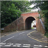 SY6777 : Former railway bridge carrying Rodwell Way over Sudan Road, Weymouth by Robin Stott