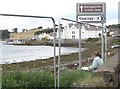 Artist sketching on the waterfront at Portaferry