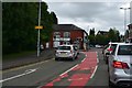 Road junction in Congleton