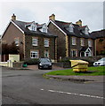 Stone houses near a Gilwern corner