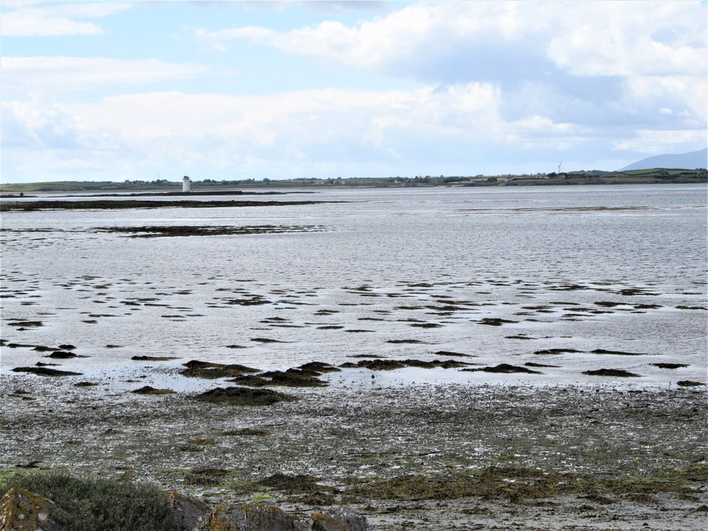 Angus Rock Lighthouse from Barr Hall Bay © Eric Jones :: Geograph Ireland