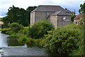 NT9338 : Heatherslaw Mill, by the River Till by David Martin