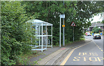 NS3214 : Bus Stop & Shelter, Minishant by Billy McCrorie