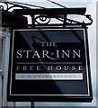 Star Inn name sign, Honiton