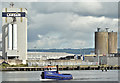 J3575 : Workboat "Victoria", Belfast harbour - August 2017(2) by Albert Bridge