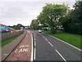 Bus lanes, Haslett Avenue East, Crawley