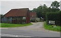 Lucketts Farm and campsite entrance