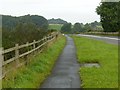 SJ9627 : Site of railway bridge near Weston by Alan Murray-Rust