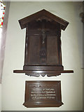 SE4066 : St Andrew, Aldborough - war memorial by Stephen Craven