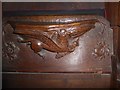 St Mary & All Saints, Whalley: misericord carving (iii)